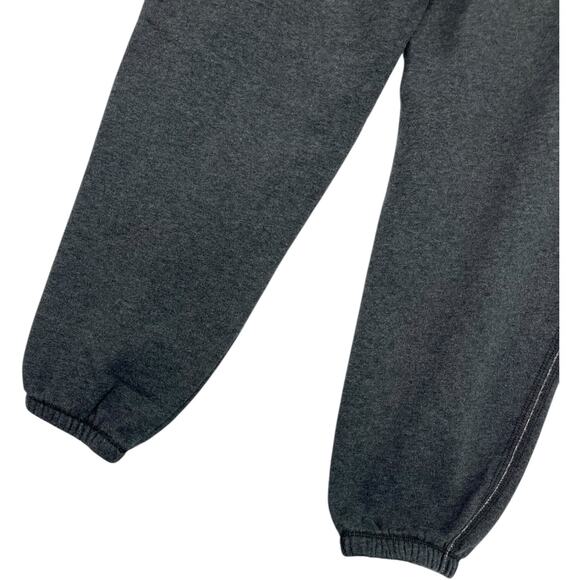 Aeropostale Jogger Sweatpants Womens Small Gray Crop Logo Fleece Lounge Casual - Picture 8 of 13